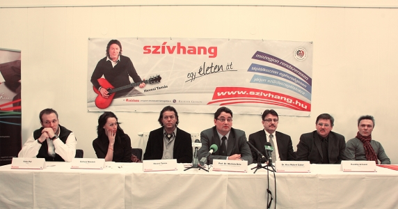 A Szívhang Program sajtótájékoztatója A Szívhang Program sajtótájékoztatója