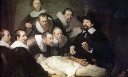 Anatómia Rembrandt festményén